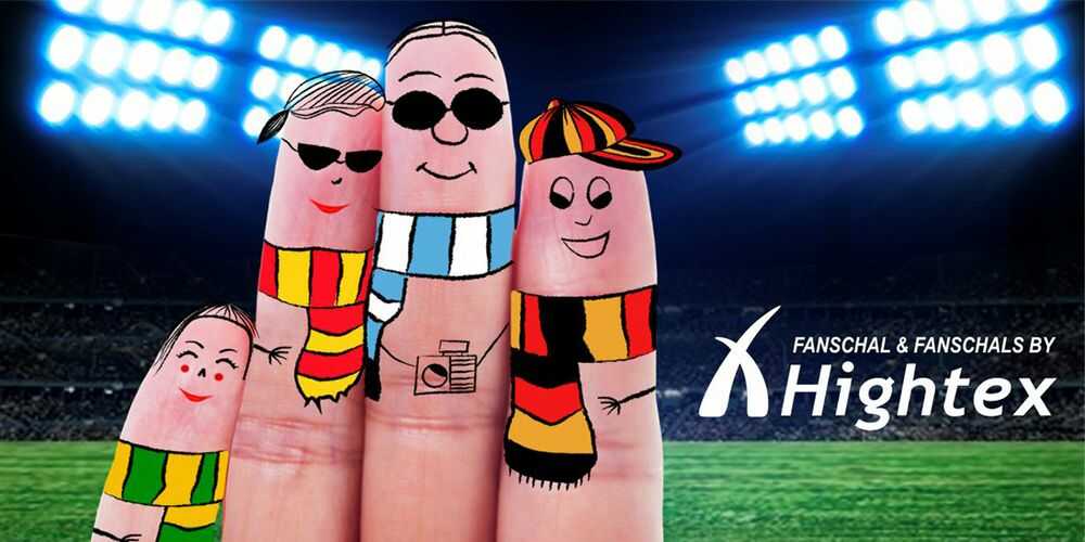 Retro Schal herstellen für Vereine, Clubs und Firmen